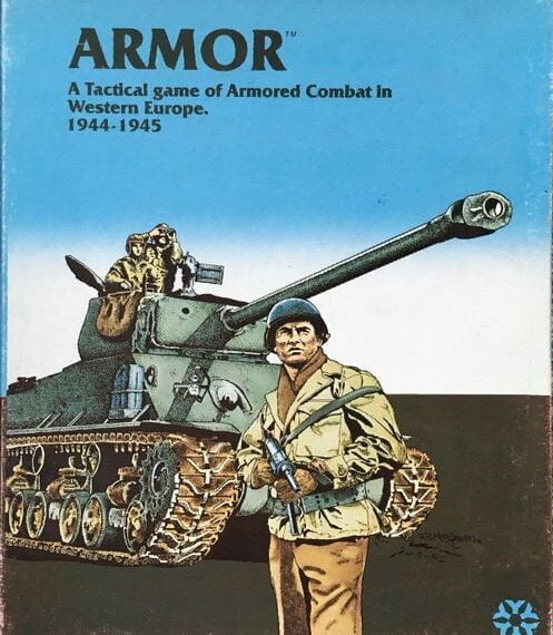 Armor: A Tactical Game of Armored Combat in Western Europe, 1944-1945 (1980) Board Game