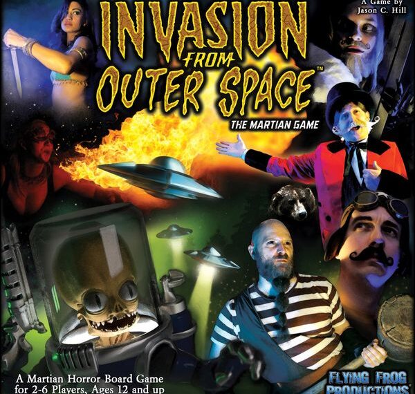 Invasion from Outer Space: The Martian Game (2010) Board Game