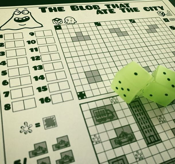 The Blob that Ate the City (2022) Board Game