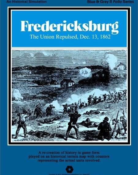 Fredericksburg: The Union Repulsed, Dec. 13, 1862 (1975) Board Game
