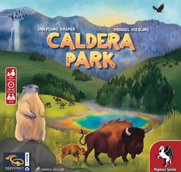 Caldera Park (2022) Board Game