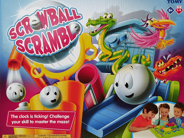 Screwball Scramble (1979) Board Game