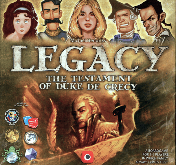 Legacy: The Testament of Duke de Crecy (2013) Board Game