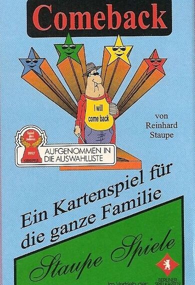 Comeback (1996) Board Game