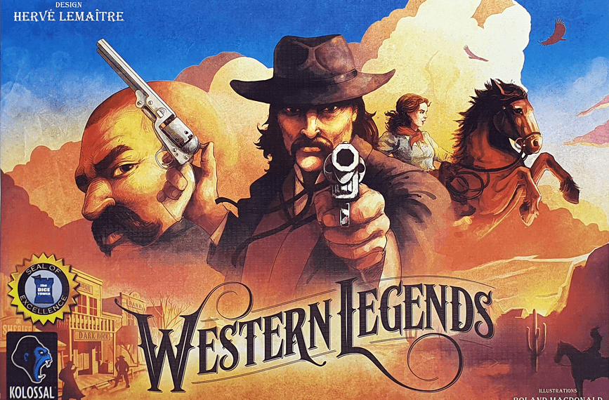 Western Legends (2018) Board Game