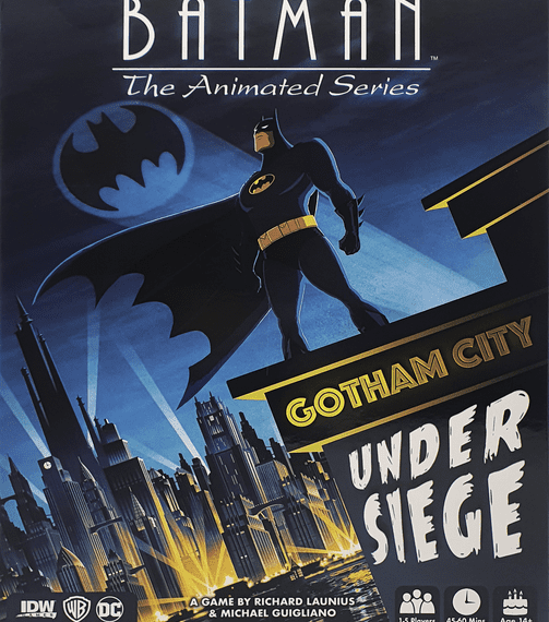 Batman: The Animated Series – Gotham City Under Siege (2018) Board Game