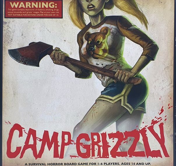Camp Grizzly (2013) Board Game
