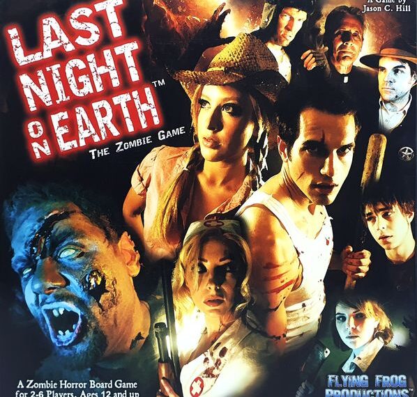 Last Night on Earth: The Zombie Game (2007) Board Game