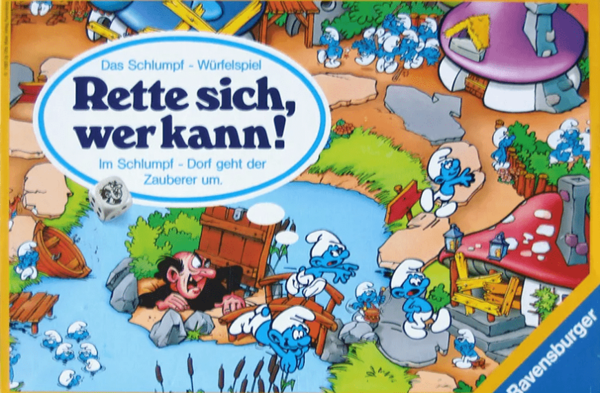Rette sich, wer kann! (1983) Board Game