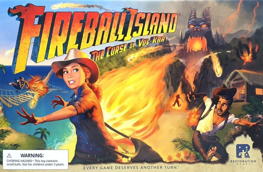 Fireball Island: The Curse of Vul-Kar (2018) Board Game