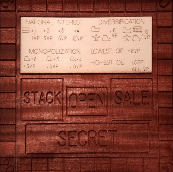 Q.E. (2017) Board Game