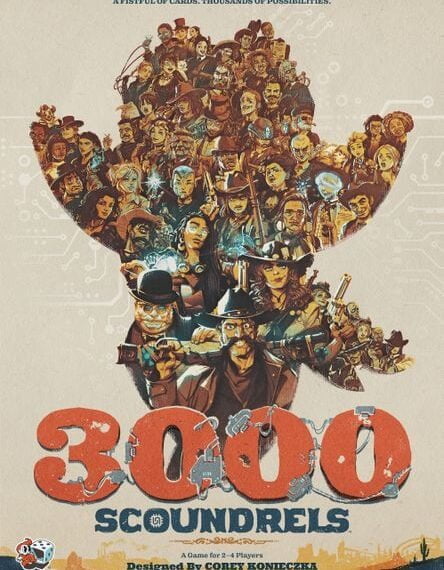 3000 Scoundrels (2022) Board Game