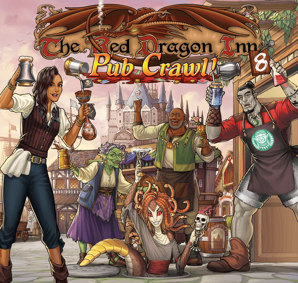 The Red Dragon Inn 8: Pub Crawl (2022) Board Game