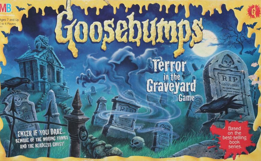 Goosebumps: Terror in the Graveyard Game (1995) Board Game