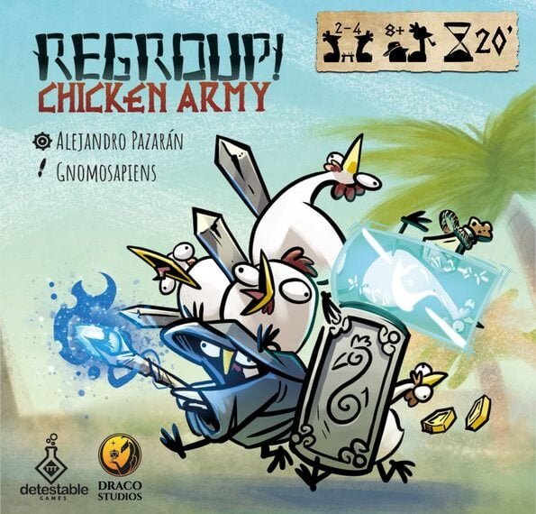 Regroup! Chicken Army (2023) Board Game
