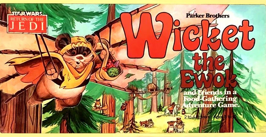 Wicket The Ewok (1983) Board Game