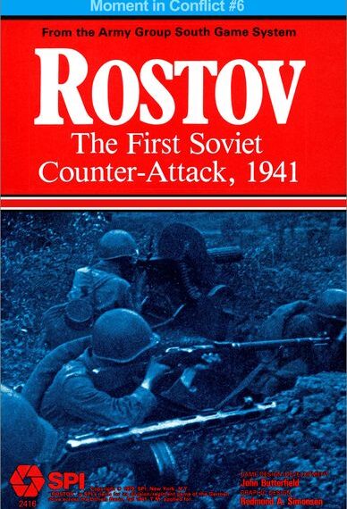 Rostov: The First Soviet Counter-Attack, 1941 (1979) Board Game