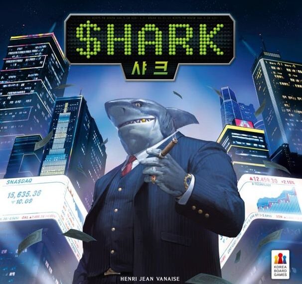 Shark (1987) Board Game