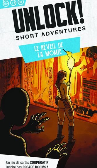 Unlock!: Short Adventures – The Awakening of the Mummy (2022) Board Game