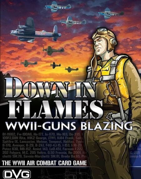 Down in Flames: WWII-Guns Blazing (2010) Board Game