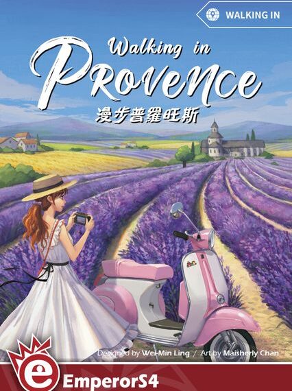 Walking in Provence (2019) Board Game