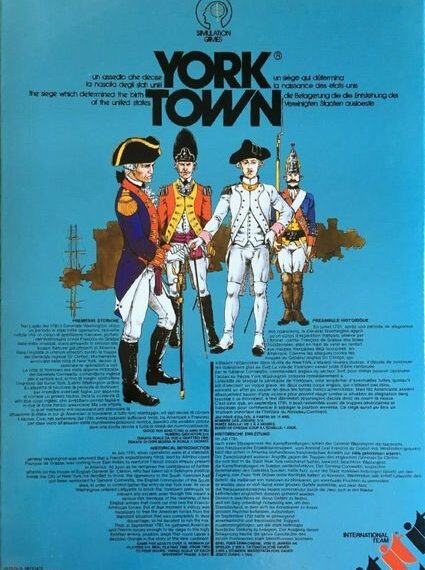 Yorktown: The Siege Which Determined the Birth of the United States (1981) Board Game
