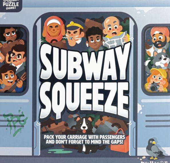 Subway Squeeze (2022) Board Game