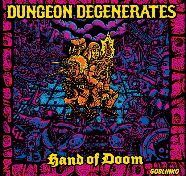 Dungeon Degenerates: Hand of Doom (2017) Board Game