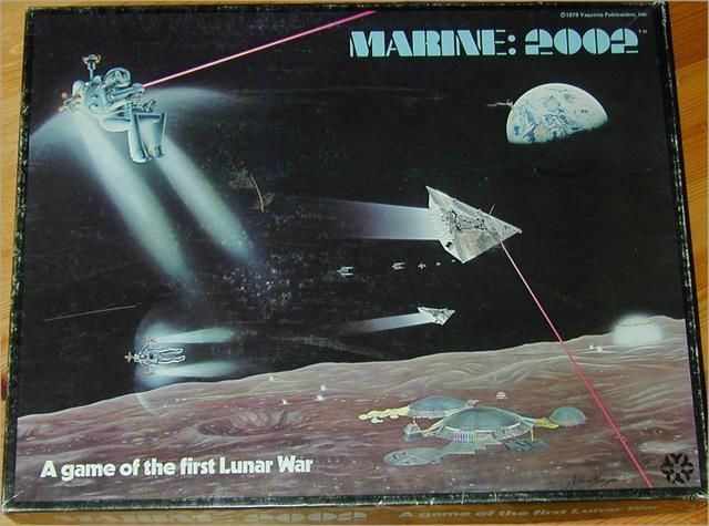 Marine: 2002 – A Game of the First Lunar War (1979) Board Game