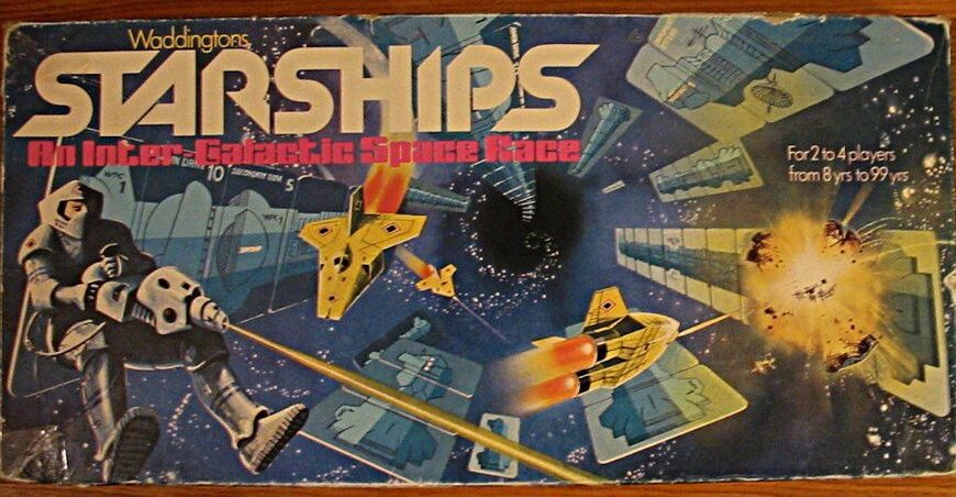 Starships (1980) Board Game