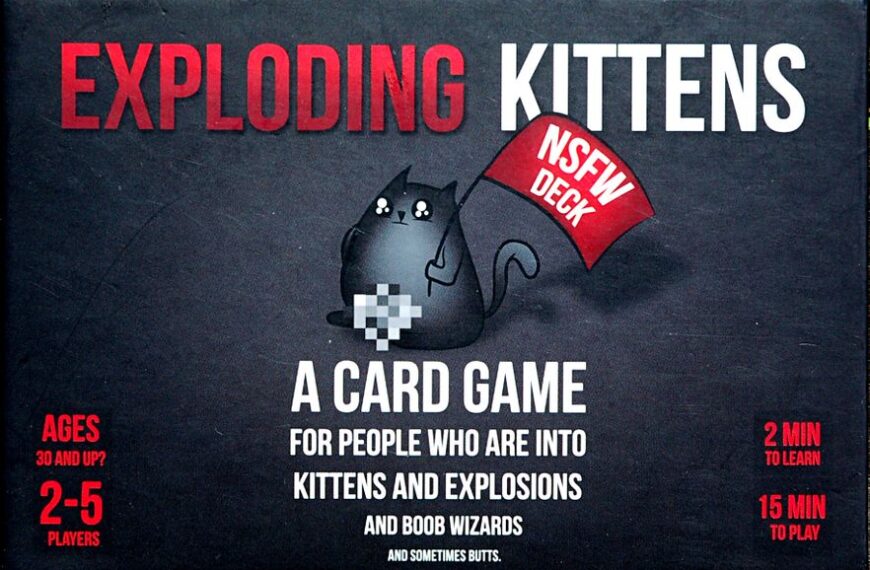 Exploding Kittens: NSFW Deck (2015) Board Game