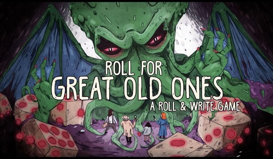 Roll for Great Old Ones: A Roll & Write Game (2023) Board Game