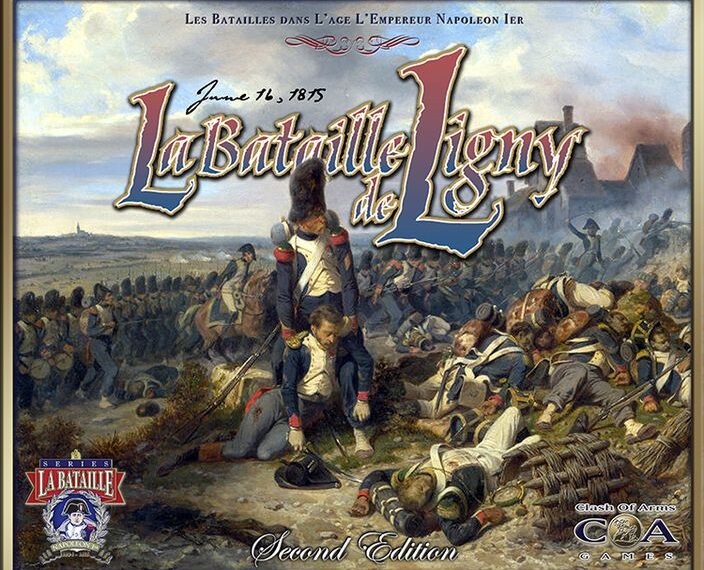 La Bataille de Ligny (1991) Board Game