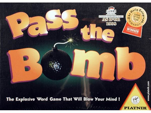 Pass the Bomb (1994) Board Game
