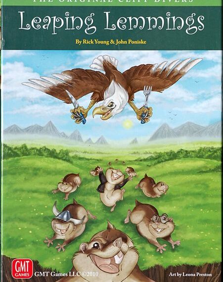 Leaping Lemmings (2010) Board Game