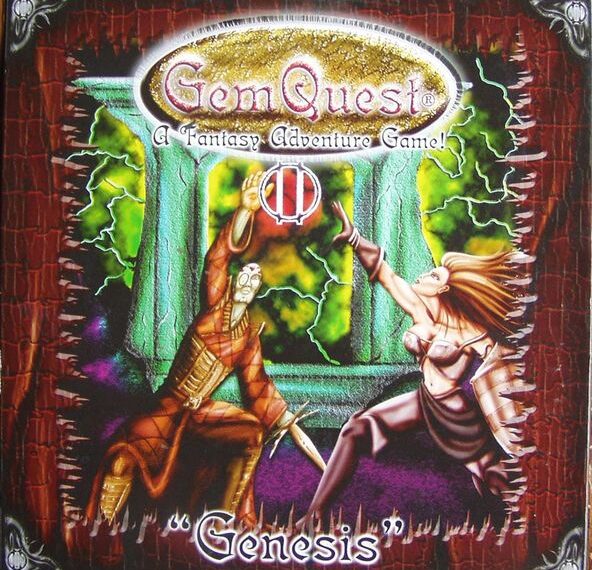 Gem Quest (2003) Board Game