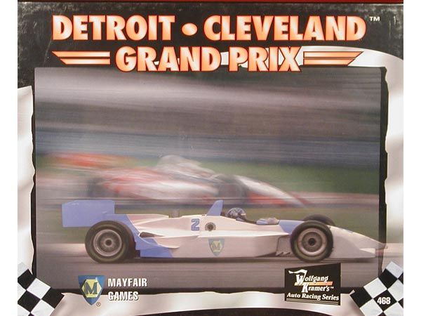 Detroit-Cleveland Grand Prix (1996) Board Game
