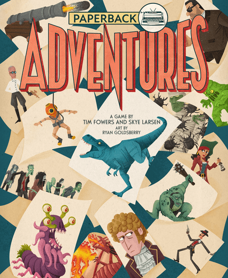 Paperback Adventures (2022) Board Game