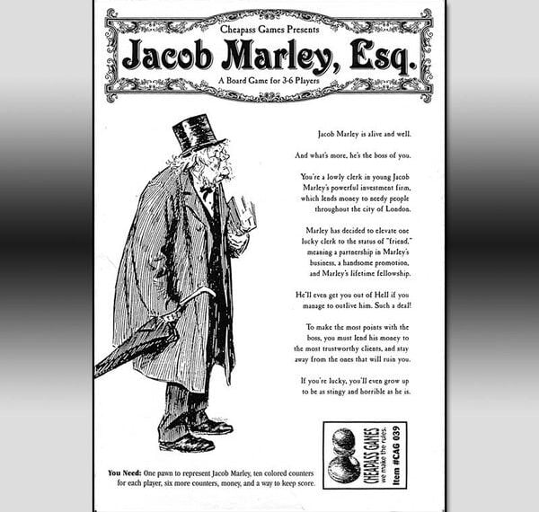 Jacob Marley, Esq. (2004) Board Game