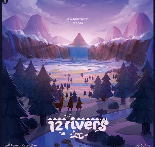 12 Rivers (2022) Board Game