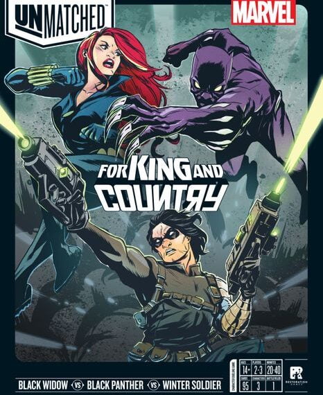 Unmatched: For King and Country (2023) Board Game