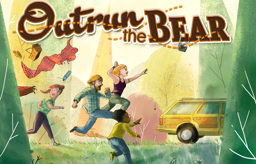 Outrun the Bear (2023) Board Game