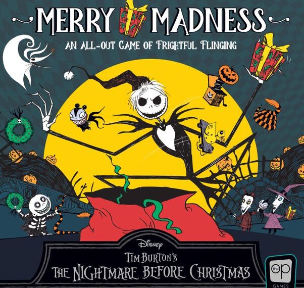 Disney Tim Burton’s The Nightmare Before Christmas: Merry Madness (2022) Board Game