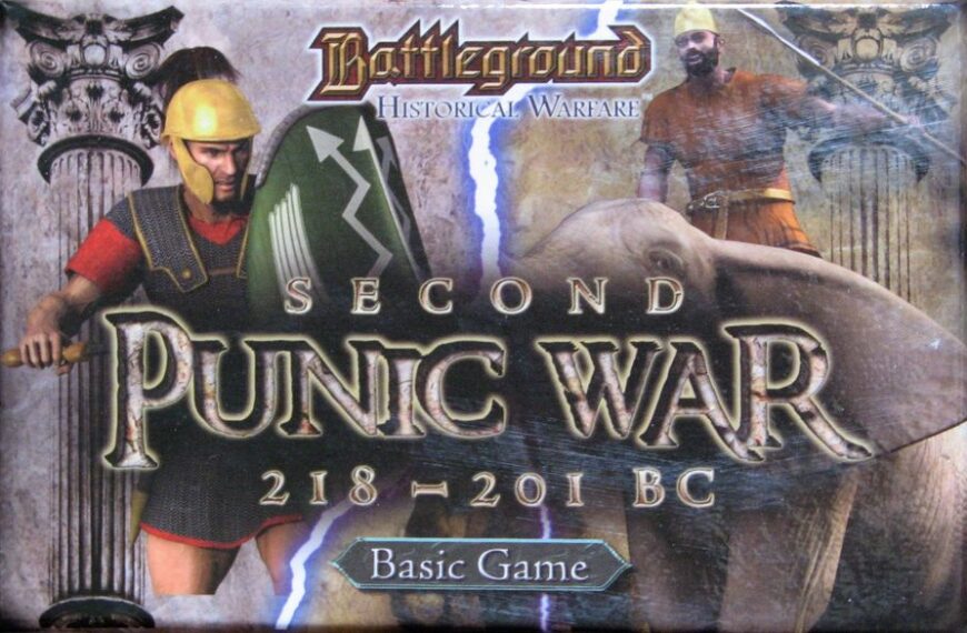 Battleground Historical Warfare: Second Punic War 218-201 BC (2009) Board Game
