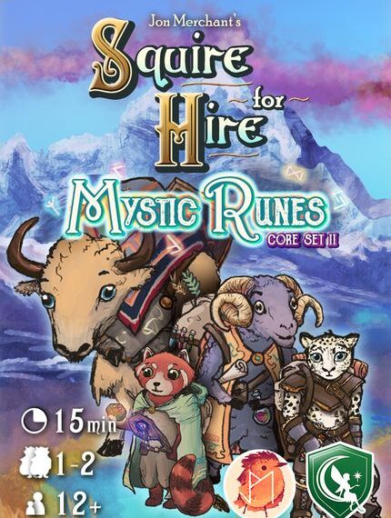 Squire for Hire: Mystic Runes (2020) Board Game