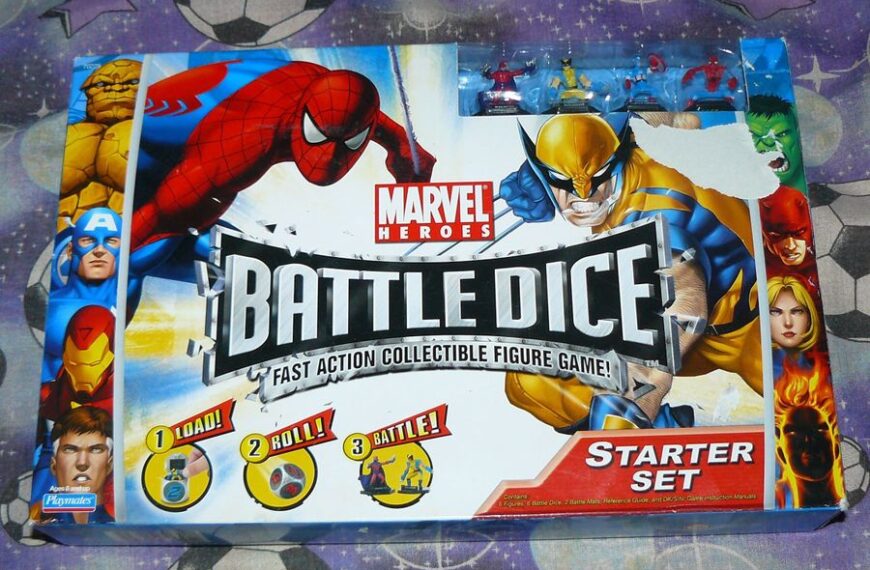 Marvel Heroes Battle Dice (2006) Board Game