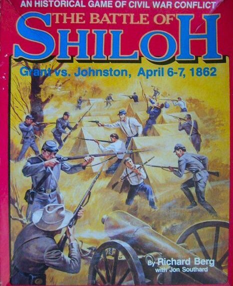 The Battle of Shiloh (1984) Board Game
