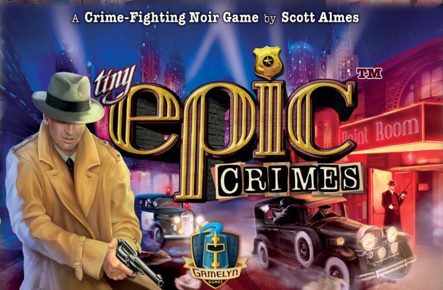 Tiny Epic Crimes (2023) Board Game