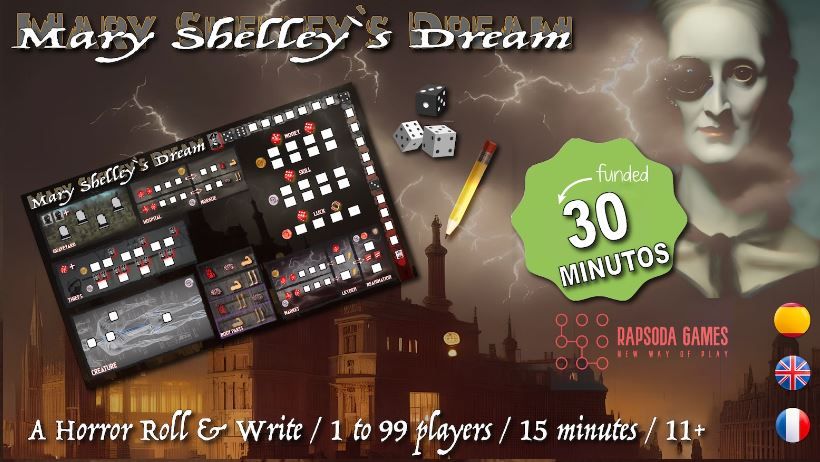 Mary Shelley’s Dream (2022) Board Game