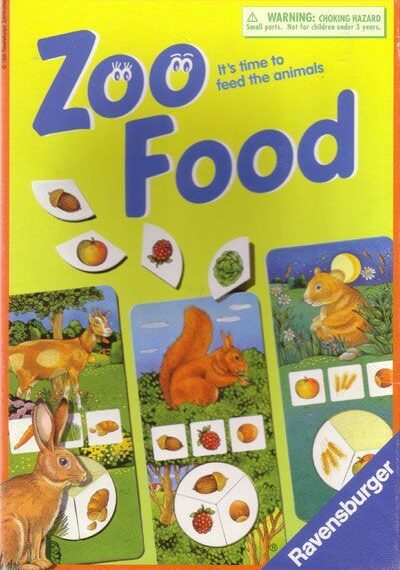Zoo Food (1999) Board Game